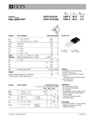 IXGH25N120A datasheet.datasheet_page 1