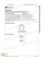 DS90LV027 datasheet.datasheet_page 1