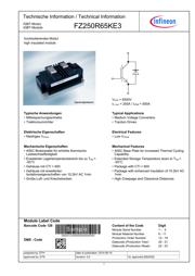 FZ250R65KE3 datasheet.datasheet_page 1