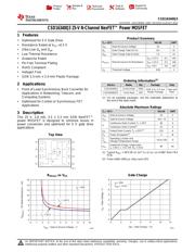 CSD16340Q3T datasheet.datasheet_page 1