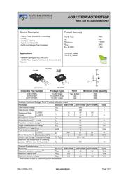 AOTF12T60P datasheet.datasheet_page 1