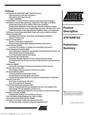AT91SAM7A3_06 datasheet.datasheet_page 1