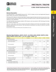 HMC700LP4E datasheet.datasheet_page 3