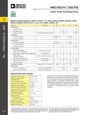 HMC700LP4E datasheet.datasheet_page 4