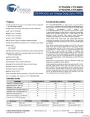 CY7C4275V-15ASC datasheet.datasheet_page 1