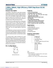 RT8008GB Datenblatt PDF