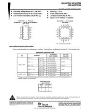 SN74HCT04DR datasheet.datasheet_page 1