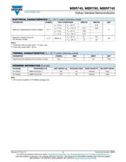 MBRB760-E3/45 数据规格书 2