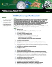 Z8F64820100ZCOG datasheet.datasheet_page 1
