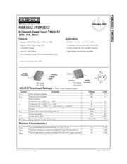 FDP2552 datasheet.datasheet_page 1