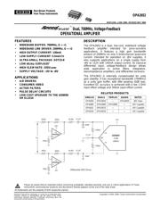 OPA2652U datasheet.datasheet_page 1