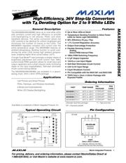 MAX8595XETA datasheet.datasheet_page 1