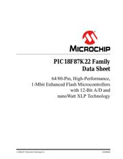 PIC18F67K22-E/PT Datenblatt PDF