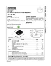 FDS8978 datasheet.datasheet_page 1