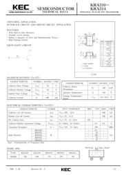 KRA310 datasheet.datasheet_page 1