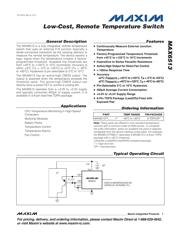 MAX6513TT045+T 数据规格书 1