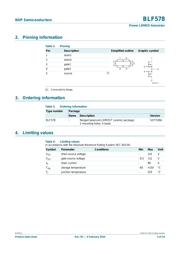 BLF578,112 datasheet.datasheet_page 2
