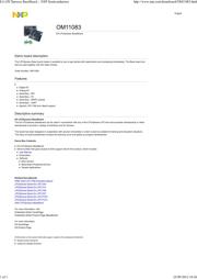 OM11083 datasheet.datasheet_page 1