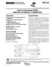 DDC112YK/250 数据规格书 1