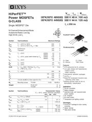 IXFK48N50Q Datenblatt PDF