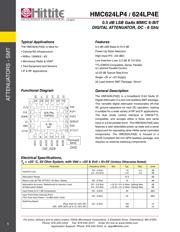 HMC624LP4E datasheet.datasheet_page 1