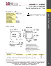 HMC624LP4E datasheet.datasheet_page 6