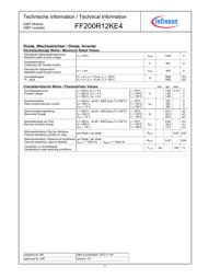 FF200R12KE4HOSA1 数据规格书 2