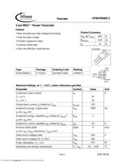 SPW47N60 datasheet.datasheet_page 1