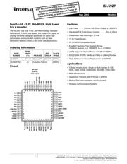 ISL5927INZ datasheet.datasheet_page 1