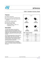 STTH1512G datasheet.datasheet_page 1