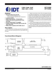 IDT71256L55DB datasheet.datasheet_page 1