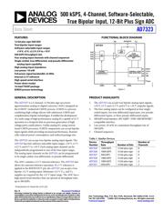 AD7327BRUZ-REEL7 Datenblatt PDF