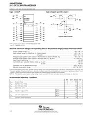 SN64BCT25245DW datasheet.datasheet_page 2