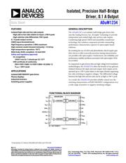 ADUM1234BRWZ-RL Datenblatt PDF