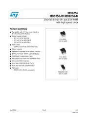 M95256-RDW6TG/V datasheet.datasheet_page 1