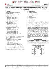 SN74LV1T126DBVR datasheet.datasheet_page 1