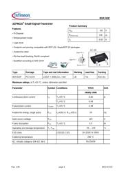 BSR315P L6327 datasheet.datasheet_page 1