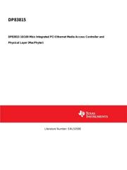 DP83815DUJB datasheet.datasheet_page 1