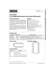 74LCXH245MSAX datasheet.datasheet_page 1