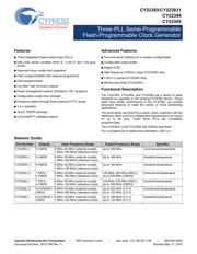 CY22395FXI datasheet.datasheet_page 1