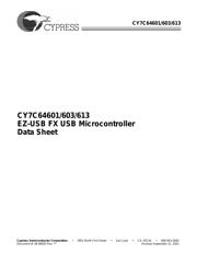 CY7C64613-52NC Datenblatt PDF