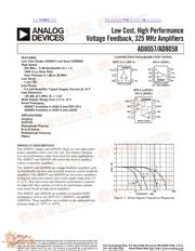 AD8057 datasheet.datasheet_page 1