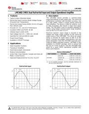 LMC6482 Datenblatt PDF