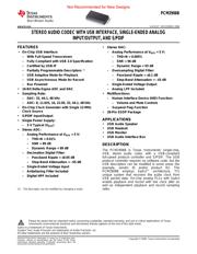 PCM2906BDB datasheet.datasheet_page 1