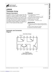 LM3046MX 数据规格书 1