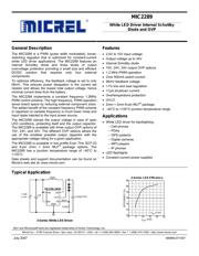 MIC2289-15BML datasheet.datasheet_page 1