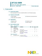 BT151-500R,127 datasheet.datasheet_page 1