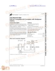 ADC0844 datasheet.datasheet_page 1