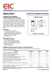 MBRS120T3 数据规格书 1