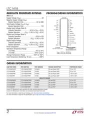 LTC1418ACG#PBF datasheet.datasheet_page 2